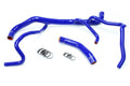 HPS Blue Reinforced Silicone Radiator Hose Kit Coolant Chevy 16-17 Camaro SS Coupe 6.2L V8 57-1664-BLUE
