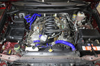 HPS Blue Reinforced Silicone Radiator + Heater Hose Kit Coolant Toyota 08-16 Land Cruiser 5.7L V8 57-1670-BLUE Installed