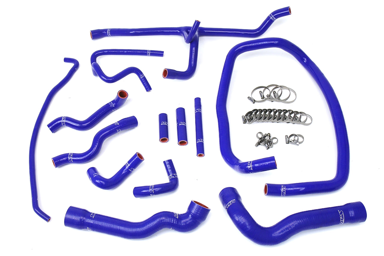 HPS Blue Silicone Radiator + Heater Hose Kit 1996-1999 BMW E36 M3 57-1674-BLUE