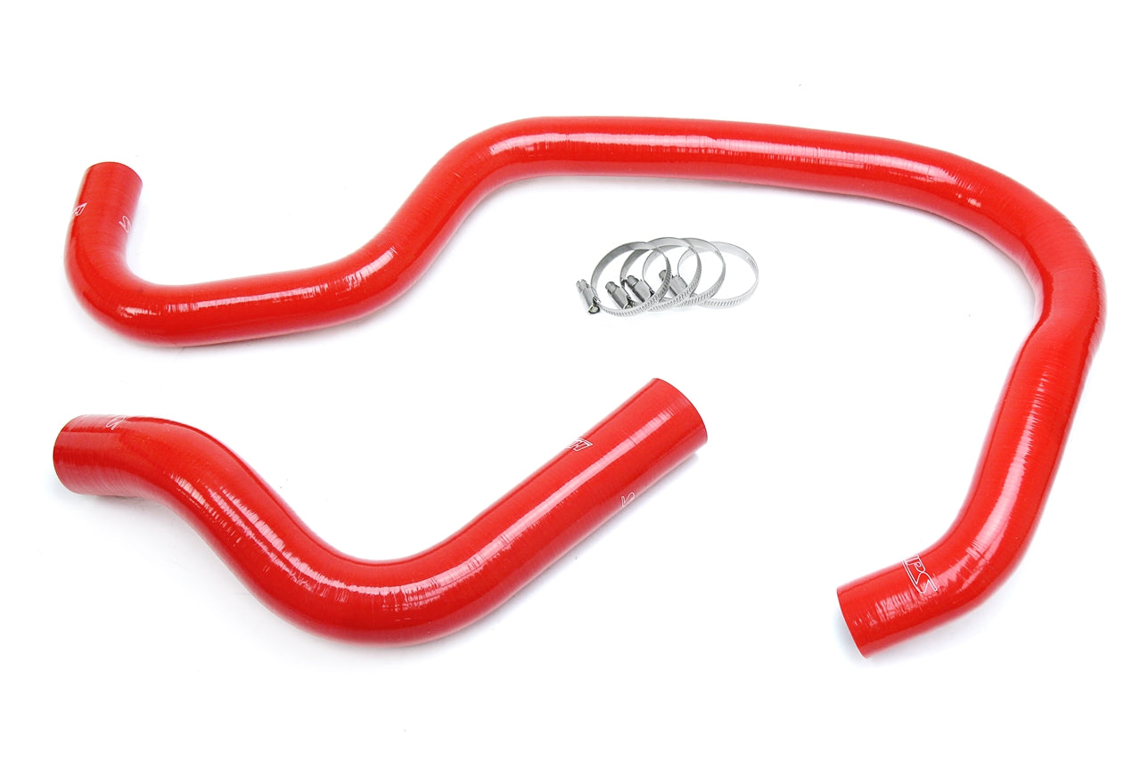 HPS Red Reinforced Silicone Radiator Hose Kit Coolant GMC 07-13 Sierra 4.8L 5.3L 6.0L 6.2L V8 57-1686R-RED