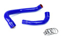 HPS Blue Reinforced Silicone Radiator Hose Kit Coolant Jeep 00-06 Wrangler TJ 4.0L 57-1688-BLUE