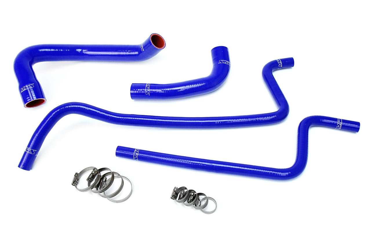 HPS Blue Reinforced Silicone Radiator + Heater Hose Kit Jeep 00-01 Wrangler TJ 4.0L 57-1689-BLUE