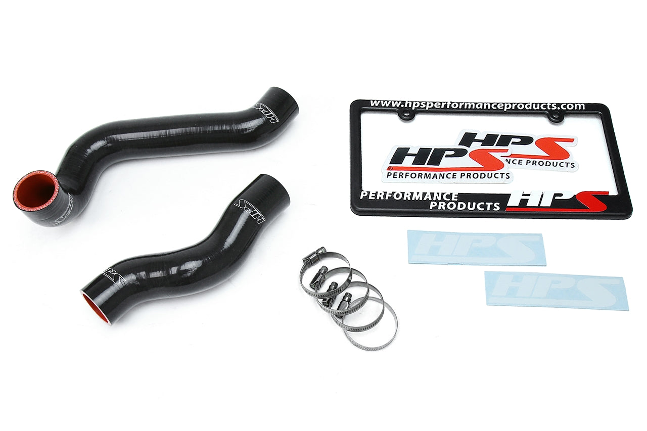 HPS Black Reinforced Silicone Radiator Hose Kit Coolant BMW 2000 E46 323Ci M52 2.5L