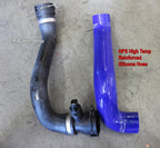 HPS Reinforced Silicone Radiator Hose Kit Coolant BMW 01-06 E46 330Ci M54 3.0L vs OEM Rubber Hoses