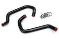 HPS Black Reinforced Silicone Heater Hose Kit Coolant Toyota 11-15 Tundra 4.0L V6 57-1701-BLK