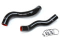 HPS Black Reinforced Silicone Radiator Hose Kit Coolant Jeep 05-09 Grand Cherokee 4.7L V8 WK1 57-1703-BLK