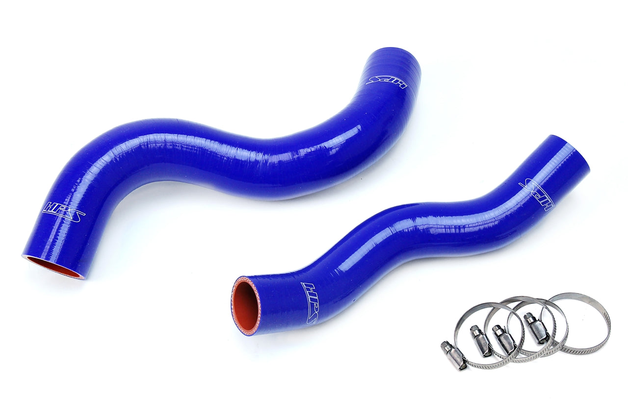 HPS Blue Reinforced Silicone Radiator Hose Kit Coolant Jeep 06-09 Commander 4.7L V8 XK 57-1703-BLUE