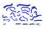 HPS Blue Reinforced Silicone Radiator + Heater Hose Kit Coolant Toyota 17-18 Land Cruiser 5.7L V8 57-1709-BLUE