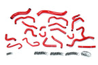 HPS Red Reinforced Silicone Radiator + Heater Hose Kit Coolant Lexus 17-18 LX570 5.7L V8 57-1709-RED