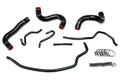 HPS Black Reinforced Silicone Radiator Hose Kit Coolant Toyota 09-13 Corolla 1.8L 57-1723-BLK