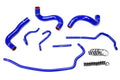 HPS Blue Reinforced Silicone Radiator Hose Kit Coolant Toyota 09-13 Corolla 1.8L 57-1723-BLUE