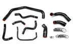 HPS Black Reinforced Silicone Radiator Hose Kit Coolant Ford 03-04 Mustang SVT Cobra 4.6L V8 Supercharged 57-1728-BLK