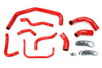 HPS Silicone Radiator Hose Kit Coolant Ford 03-04 Mustang SVT Cobra Terminator 4.6L V8 Supercharged, Red, 57-1728-RED