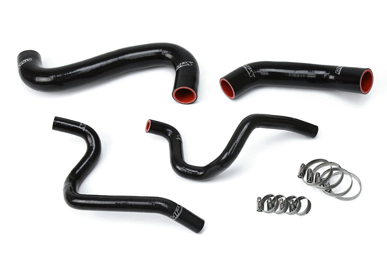 HPS Black Silicone Radiator + Heater Hose Kit 2002 Subaru Impreza 2.5L Non Turbo 57-1731-BLK