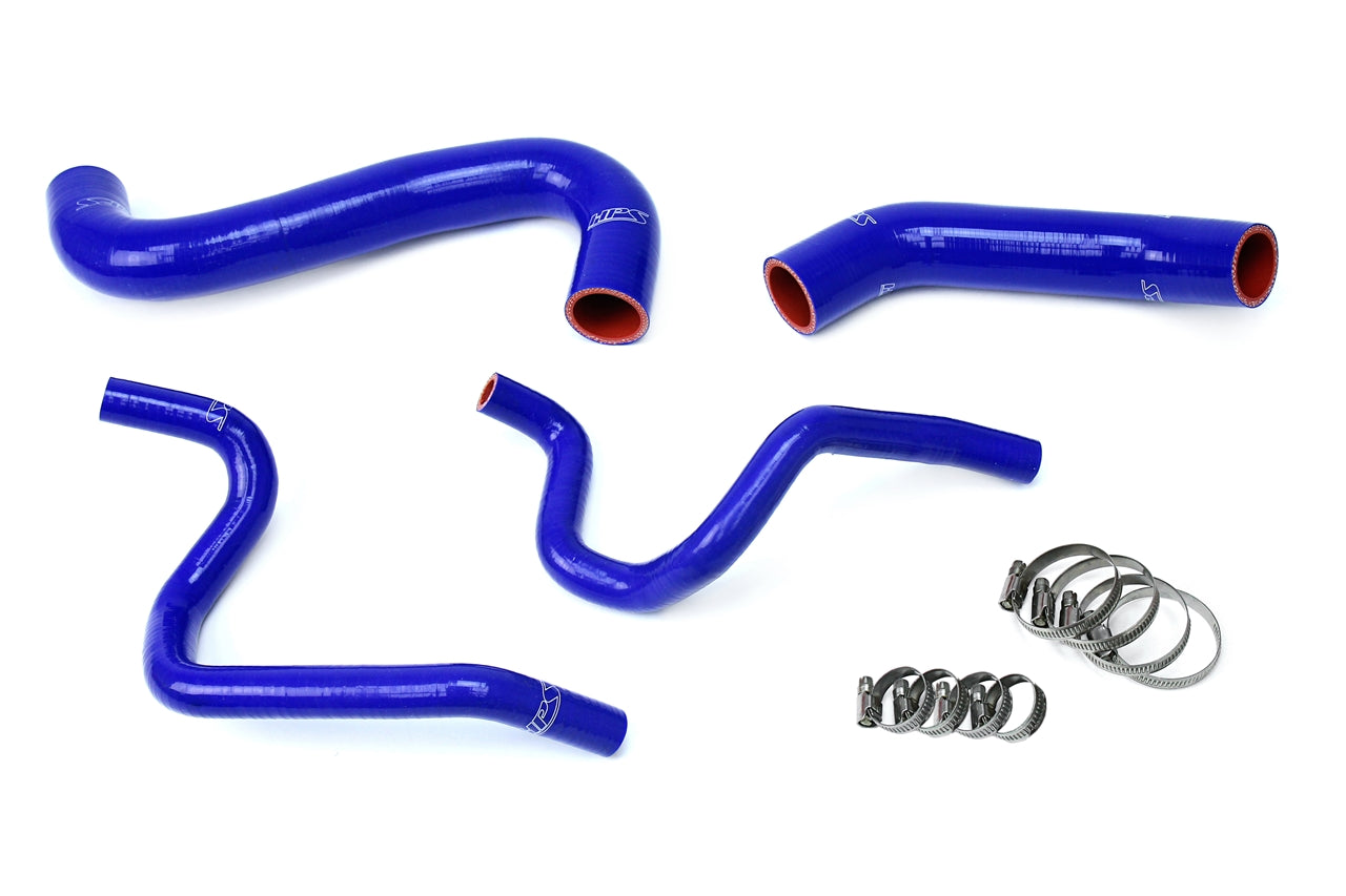 HPS Blue Silicone Radiator + Heater Hose Kit 2002 Subaru Impreza 2.5L Non Turbo 57-1731-BLUE