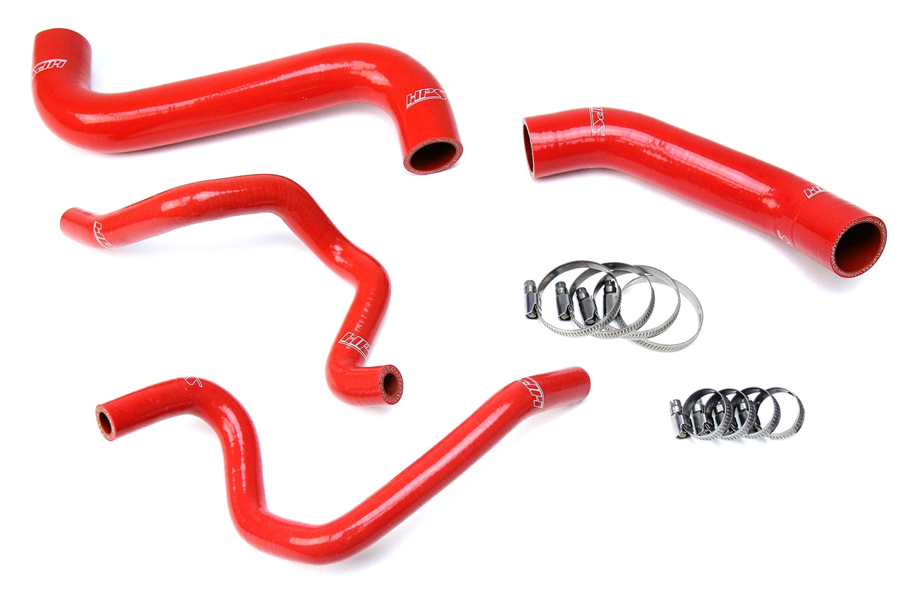 HPS Red Silicone Radiator + Heater Hose Kit 2003 Subaru Impreza 2.5L Non Turbo 57-1732-RED