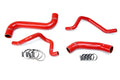 HPS Red Reinforced Silicone Radiator + Heater Hose Kit Subaru 2004-2005 Impreza 2.5L Non Turbo 57-1733-RED