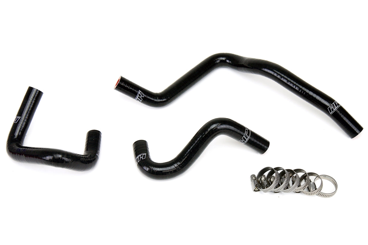 HPS Black Silicone Engine Oil Cooler Coolant Hose Kit Nissan 03-06 350Z 3.5L V6 VQ35DE , 57-1748-BLK