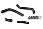 HPS Black Silicone Radiator Coolant Hose Kit Yamaha 14-17 YZ450F 2 Stroke 57-1757-BLK