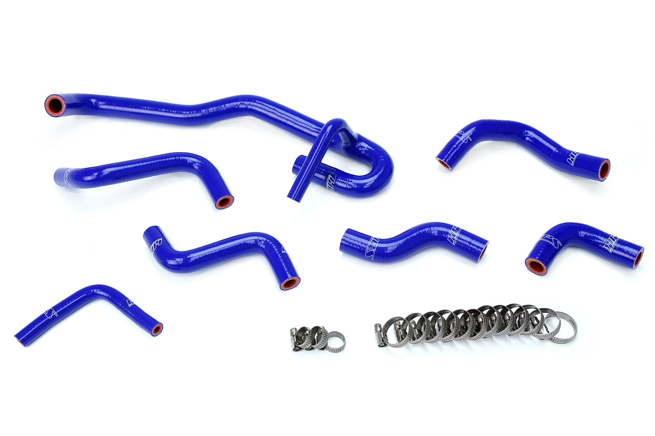 HPS Blue Silicone Heater Hose Kit 1990 1991 Toyota 4Runner 3.0L V6 Rear Heater 57-2190-BLUE