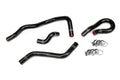 HPS Black Silicone Heater Coolant Hose Kit 1996-2000 Honda Civic CX DX LX 1.6L D16 SOHC 57-1773-BLK