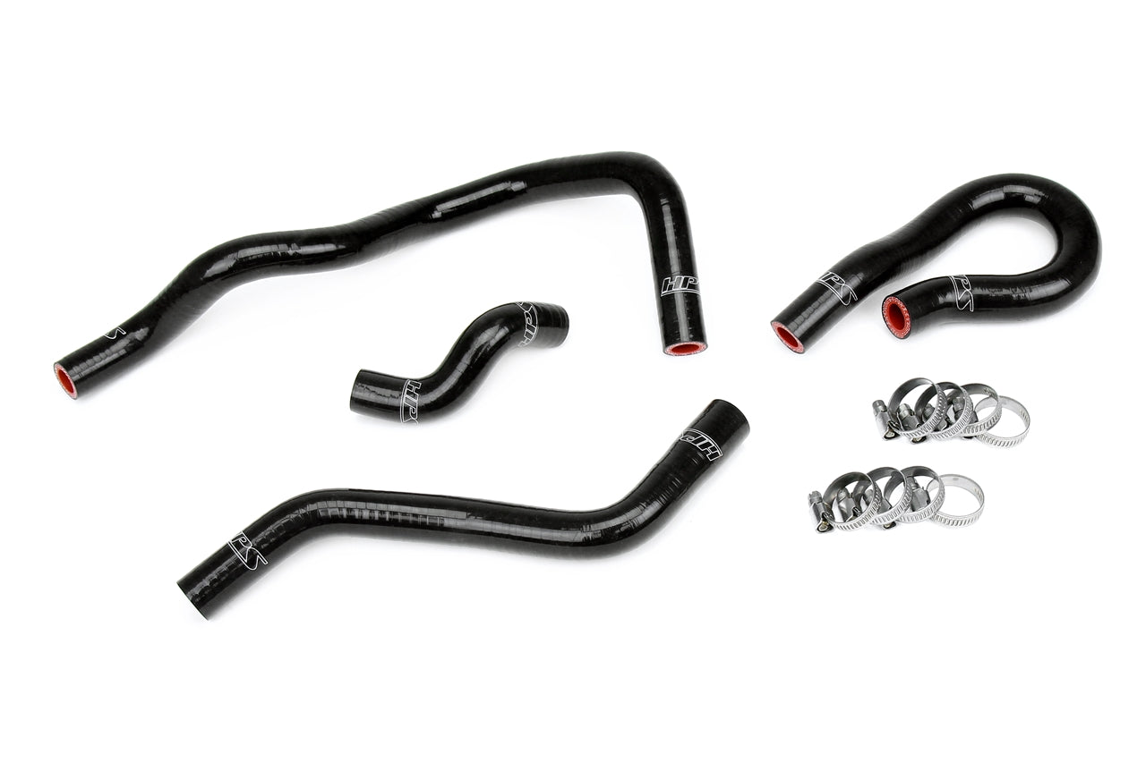 HPS Black Silicone Heater Coolant Hose Kit 1996-2000 Honda Civic CX DX LX 1.6L D16 SOHC 57-1773-BLK