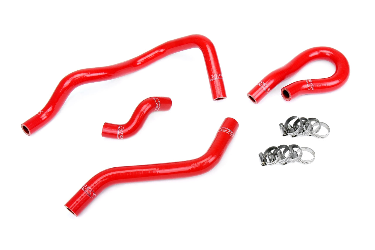 HPS Red Silicone Heater Coolant Hose Kit 1996-2000 Honda Civic EK CX DX LX 1.6L D16 SOHC 57-1773-RED