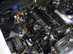 HPS Silicone Radiator + Heater Hose Kit Installed 1989-1994 Nissan Skyline GTR R32 RB26DETT Twin Turbo 57-1782