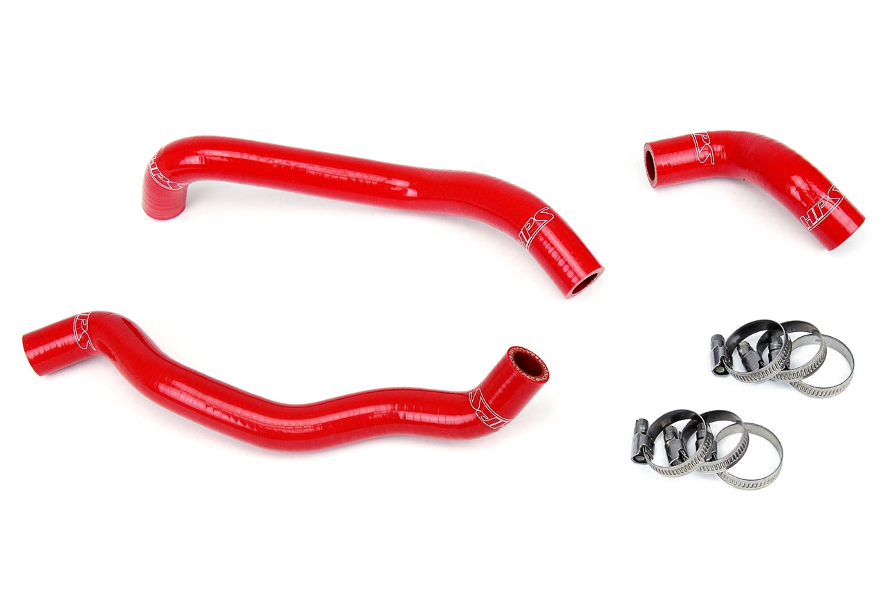 HPS Red Silicone Heater Coolant Hose Kit Infiniti 06-09 M35 3.5L V6, 57-1792H-RED