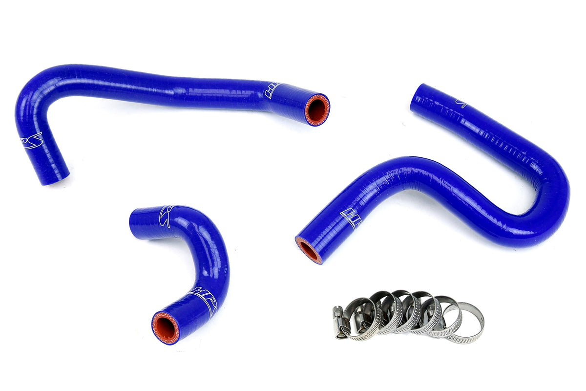 HPS Reinforced Blue Silicone Heater Hose Kit Coolant Toyota 96-02 4Runner 3.4L V6 without rear heater 57-1797-BLUE