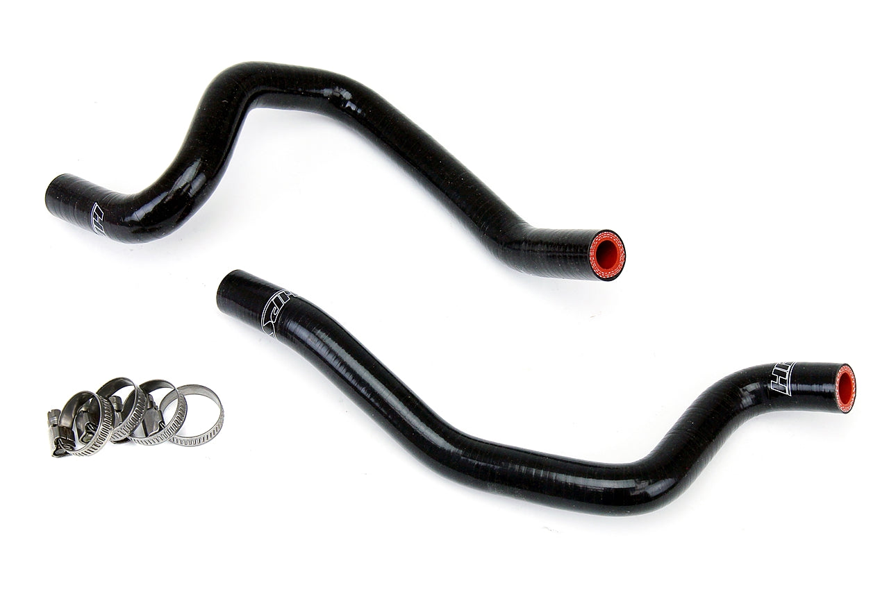 HPS Black Silicone Heater Coolant Hose Kit Subaru 2002-2003 WRX 2.0L Turbo, 57-1802-BLK