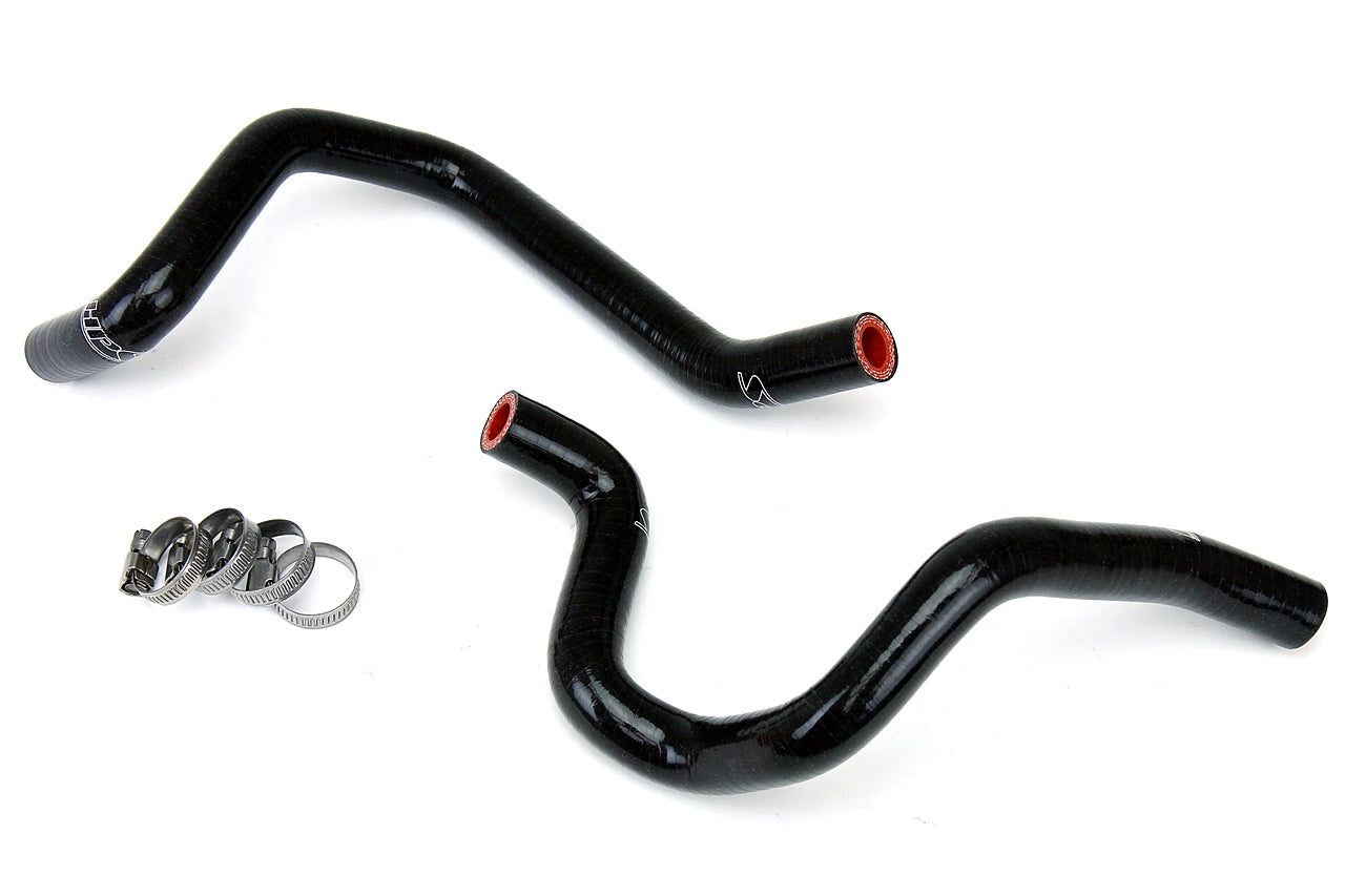 HPS Black Silicone Heater Hose Kit 2006-2007 Subaru Impreza WRX 2.5L Turbo 57-1804-BLK