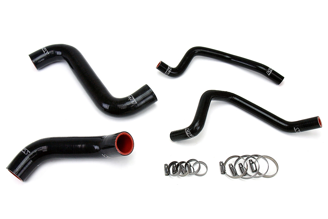 HPS Black Silicone Radiator + Heater Hose Kit 2004 Subaru Impreza WRX 2.0L Turbo 57-1810-BLK