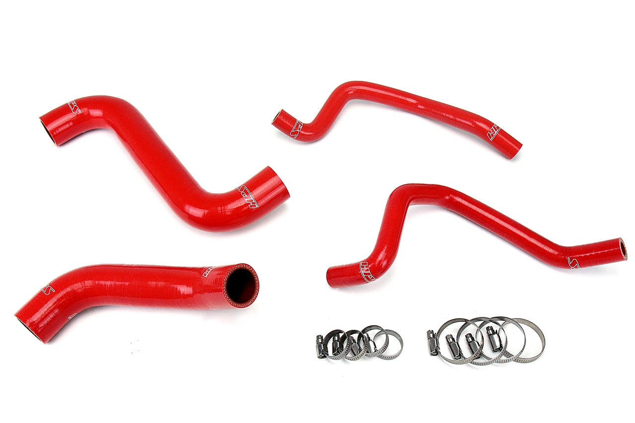 HPS Red Silicone Radiator + Heater Hose Kit 2004 Subaru Impreza WRX 2.0L Turbo 57-1810-RED