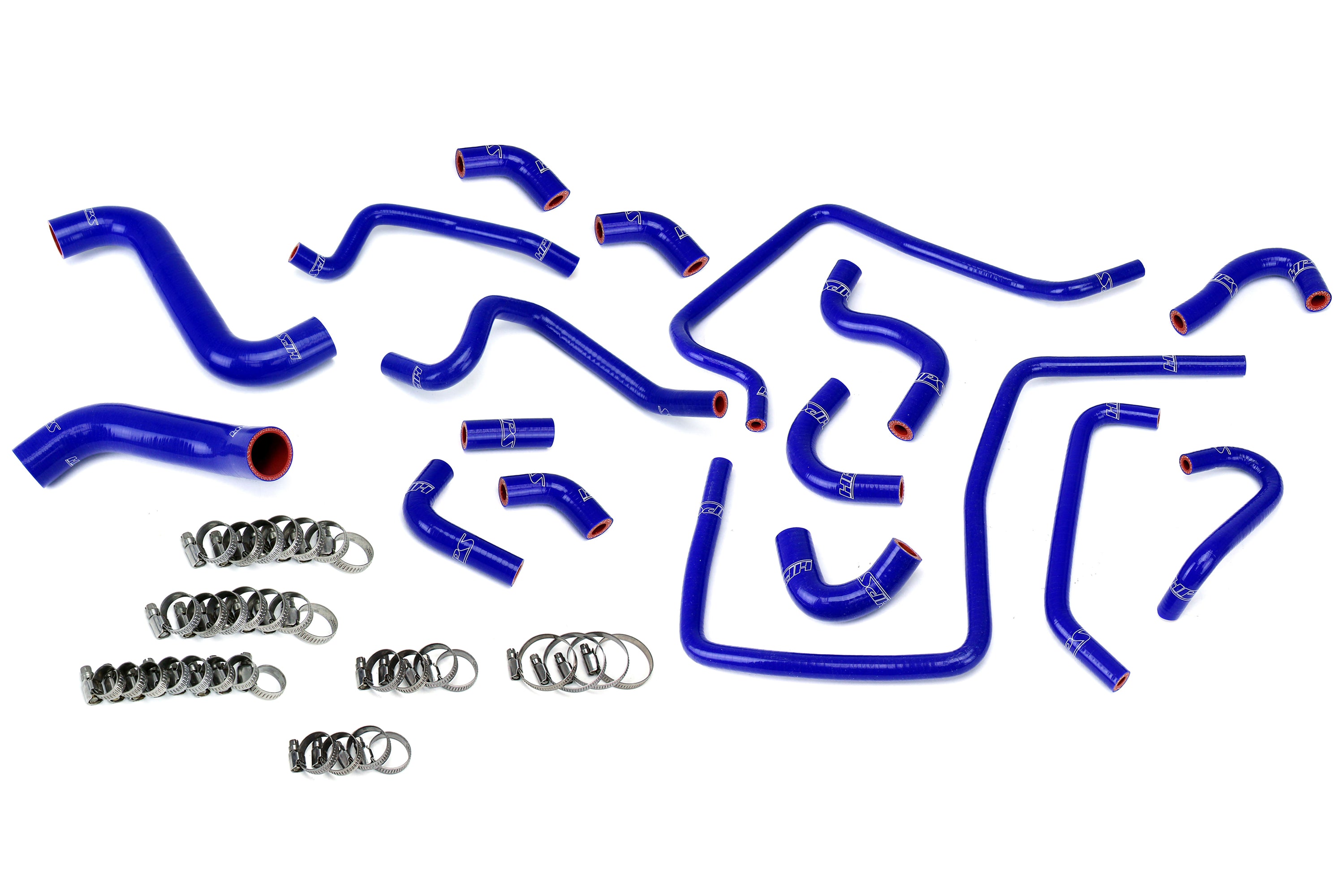 HPS Blue Silicone Radiator, Heater and Ancillary Hose Kit 2002-2003 Subaru Impreza WRX 2.0L Turbo 57-1812-BLUE