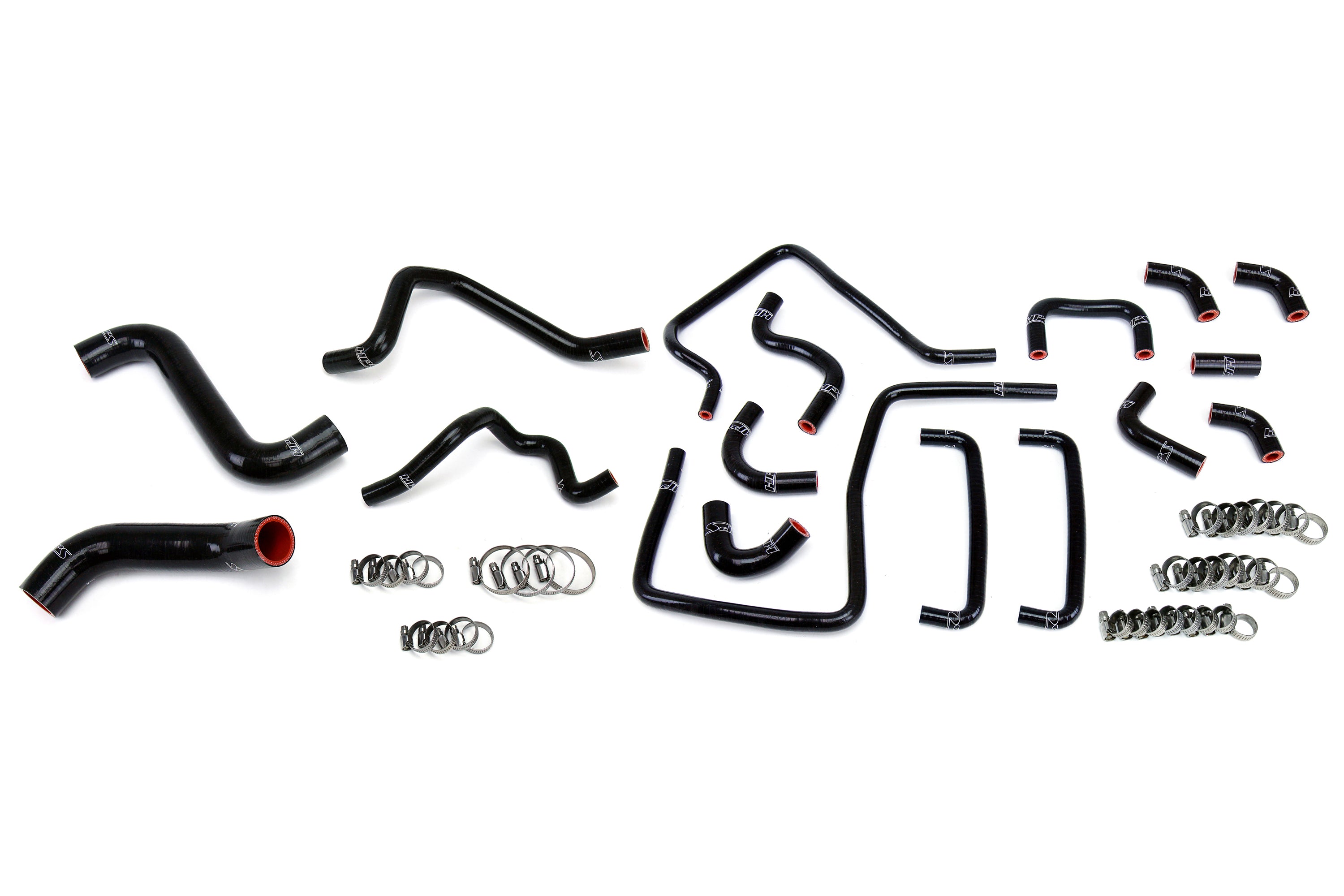 HPS Black Silicone Radiator, Heater and Ancillary Hose Kit 2006-2007 Subaru Impreza WRX STi 2.5L Turbo 57-1815-BLK