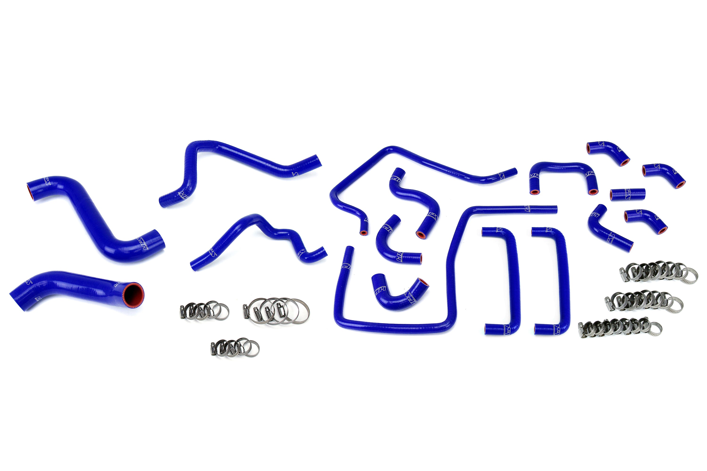 HPS Reinforced Silicone Radiator Heater and Ancillary Hose Kit Coolant Subaru 06-07 Impreza WRX 2.5L Turbo Blue