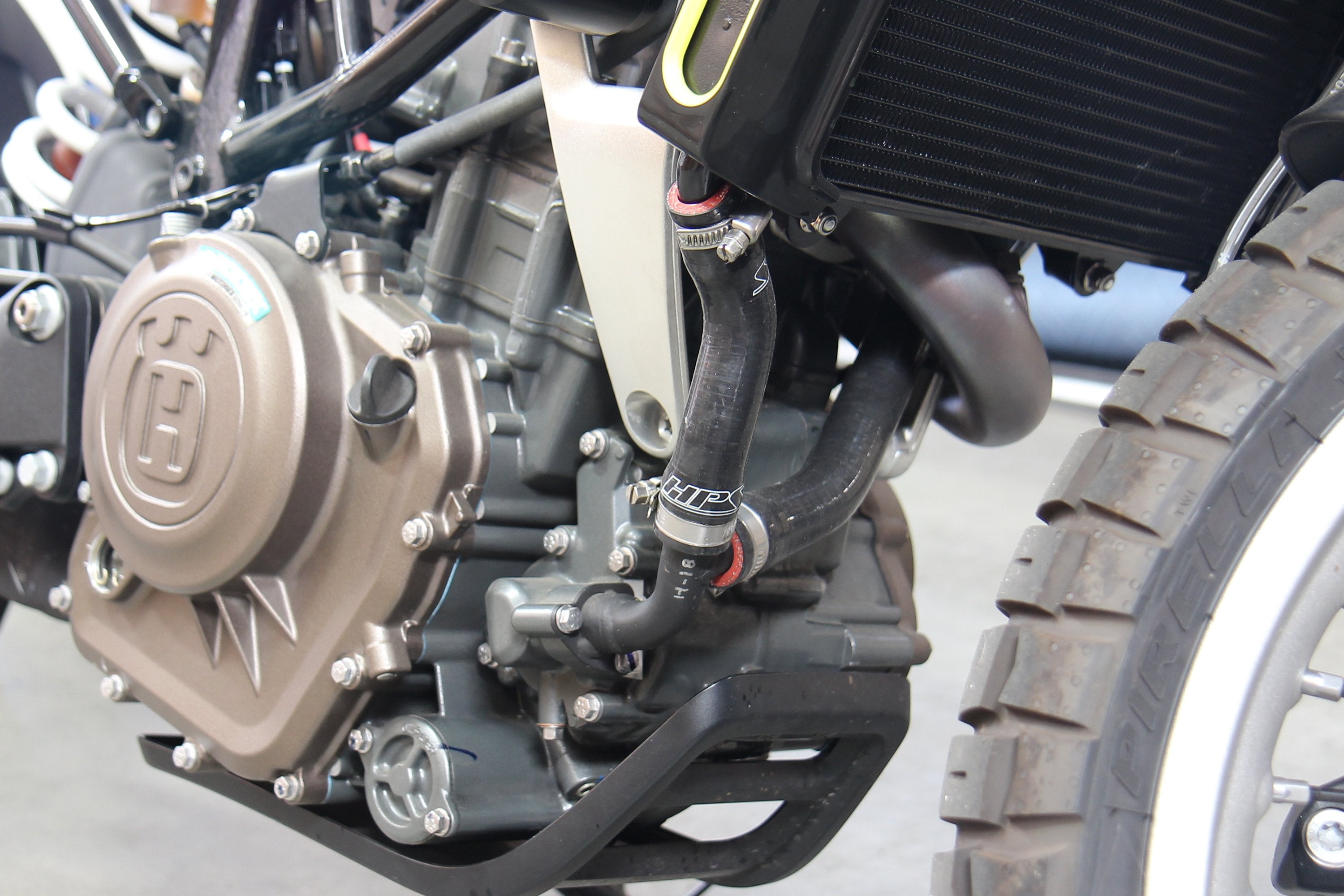 HPS Silicone Radiator Coolant Hose Kit Installed 2018 2019 KTM Duke 390 57-1824