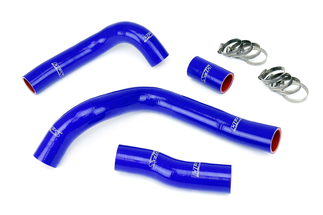 HPS Blue Reinforced Silicone Radiator Hose Kit Coolant, 2018-2020 Lexus IS300 2.0L Turbo, 57-1829-BLUE
