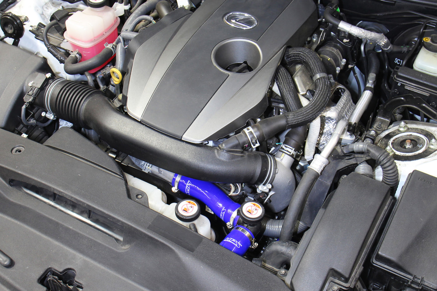 HPS Silicone Radiator Hose Kit Coolant 16-17 Lexus IS200t 2.0L Turbo 57 ...