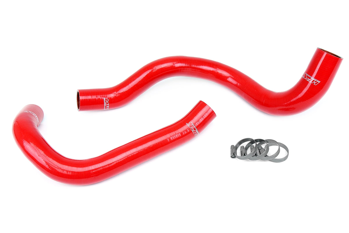 HPS Red Silicone Lower and Upper Radiator Coolant Hose Kit 1999-2004 Jeep Grand Cherokee WJ 4.0L I6 57-1834-RED