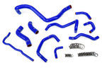 HPS Blue Silicone Radiator Coolant Hose Kit Volkswagen 99-06 Golf GTI MK4 1.8T Turbo Manual Trans LHD 57-1838-BLUE