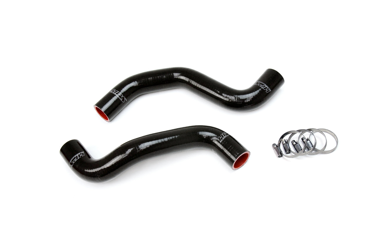 HPS Reinforced Silicone Radiator Hose Kit Coolant, Toyota 96-02 4Runner V6 3.4L, Black 57-1839-BLK