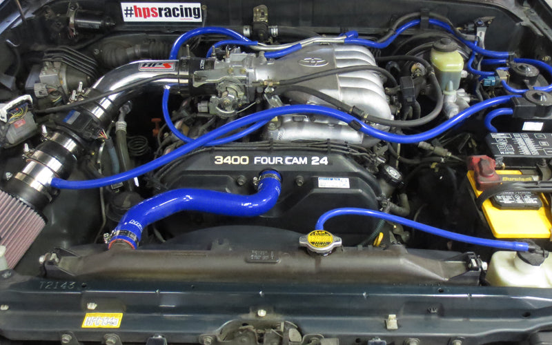 HPS Silicone Radiator Hose Kit Installed 1995-2004 Toyota Tacoma V6 3.4L Automatic Transmission 57-1839