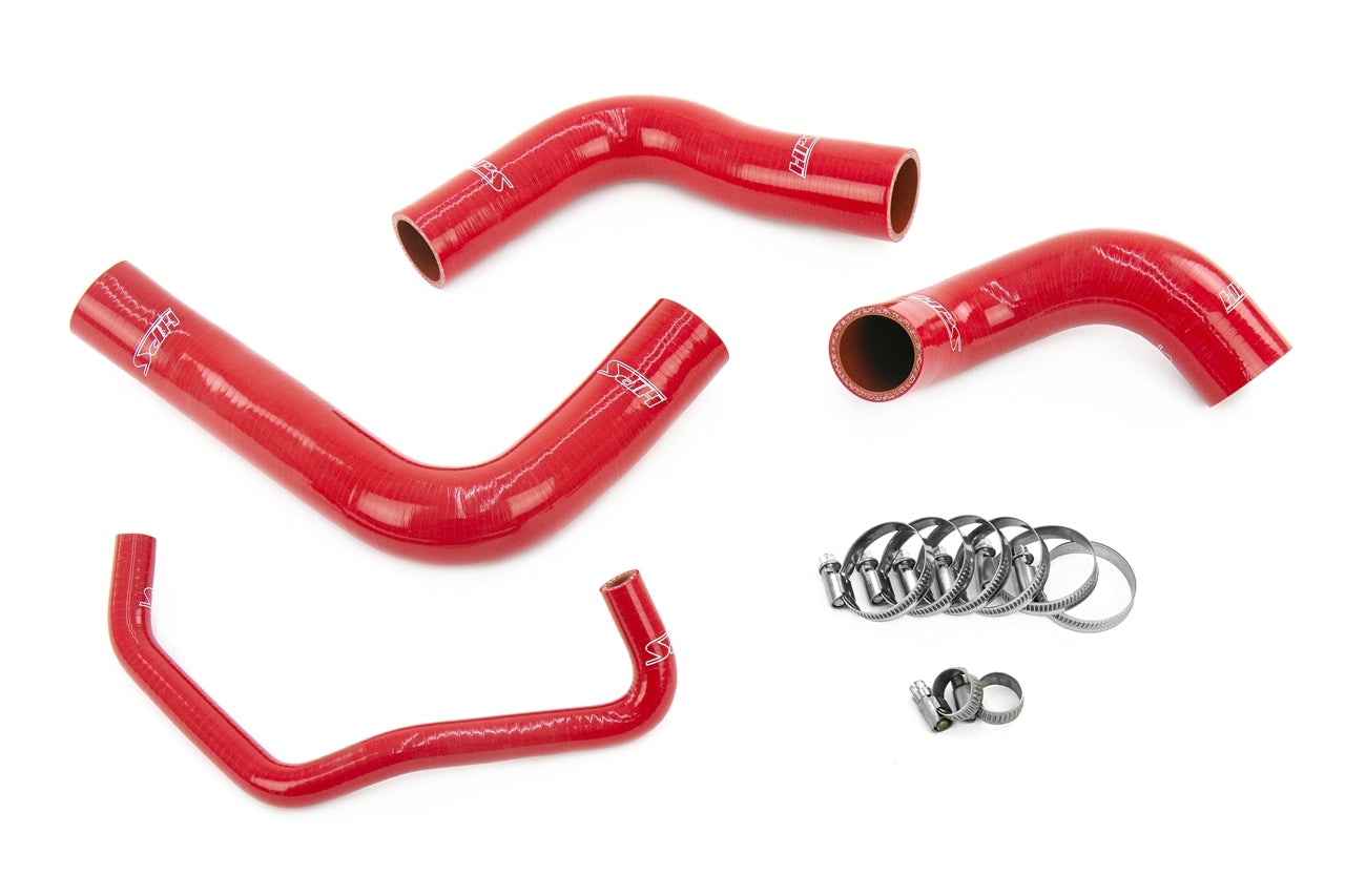 HPS Red Silicone Lower Upper Radiator Coolant Hose Kit Lexus 2018-2024 RC350 3.5L V6 57-1842-RED