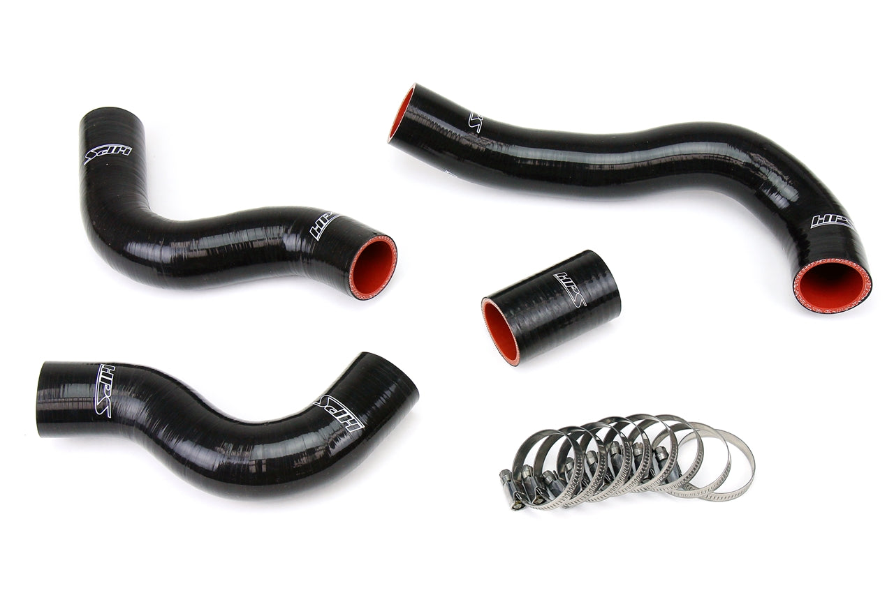 HPS Black Silicone Radiator Coolant Hose Kit Nissan 84-89 300ZX 3.0L V6 NA Turbo