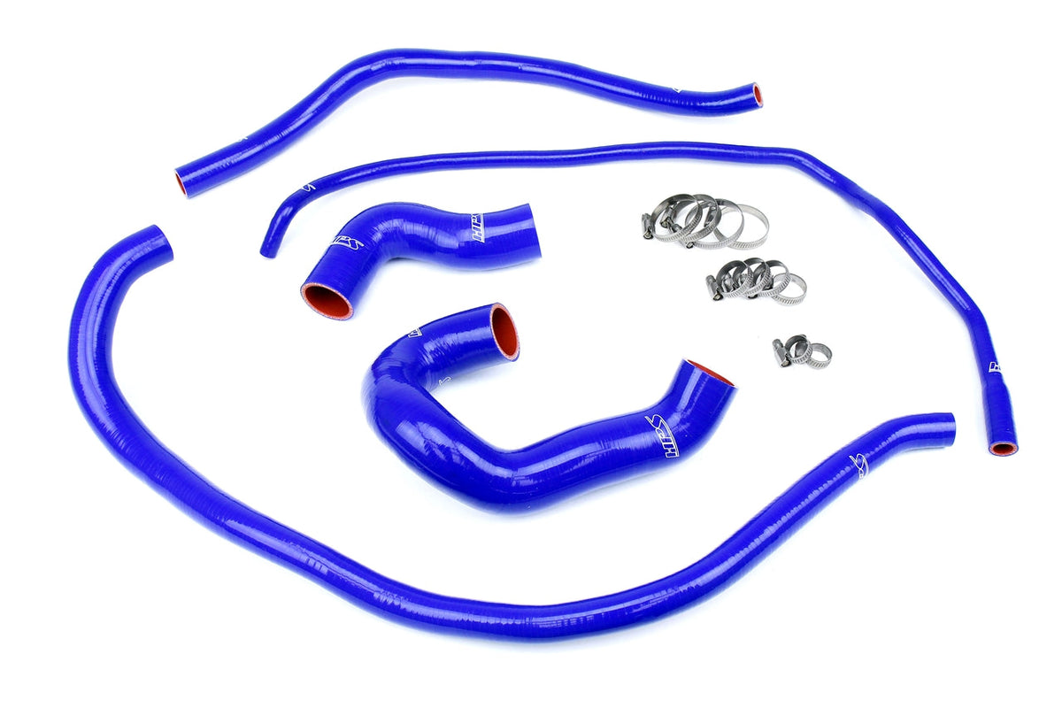 HPS Blue Silicone Radiator Heater Coolant Hose Kit 2008-2010 BMW 135i 3.0L Turbo N54 E88 E82 57-1860-BLUE