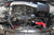 HPS Red Silicone Lower Upper Radiator Coolant Hoses Installed BMW 135i 3.0L Turbo N54 E88 E82