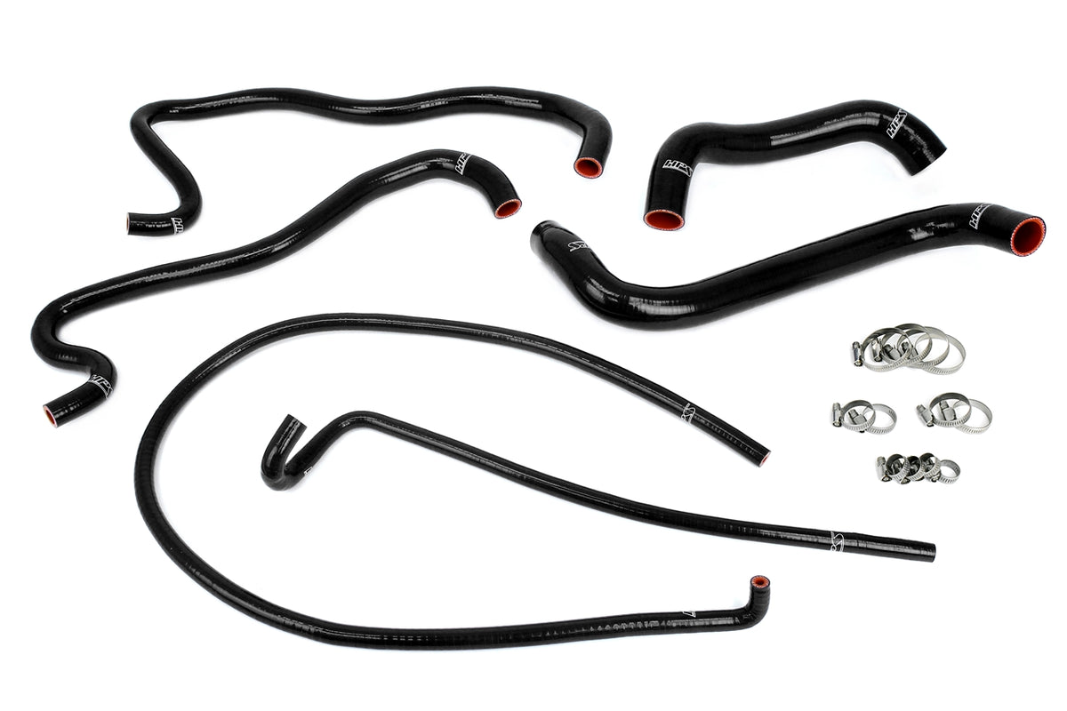 HPS Black Silicone Radiator Coolant Hose Kit 2008-2009 Pontiac G8 GT 6.0L V8 57-1861-BLK