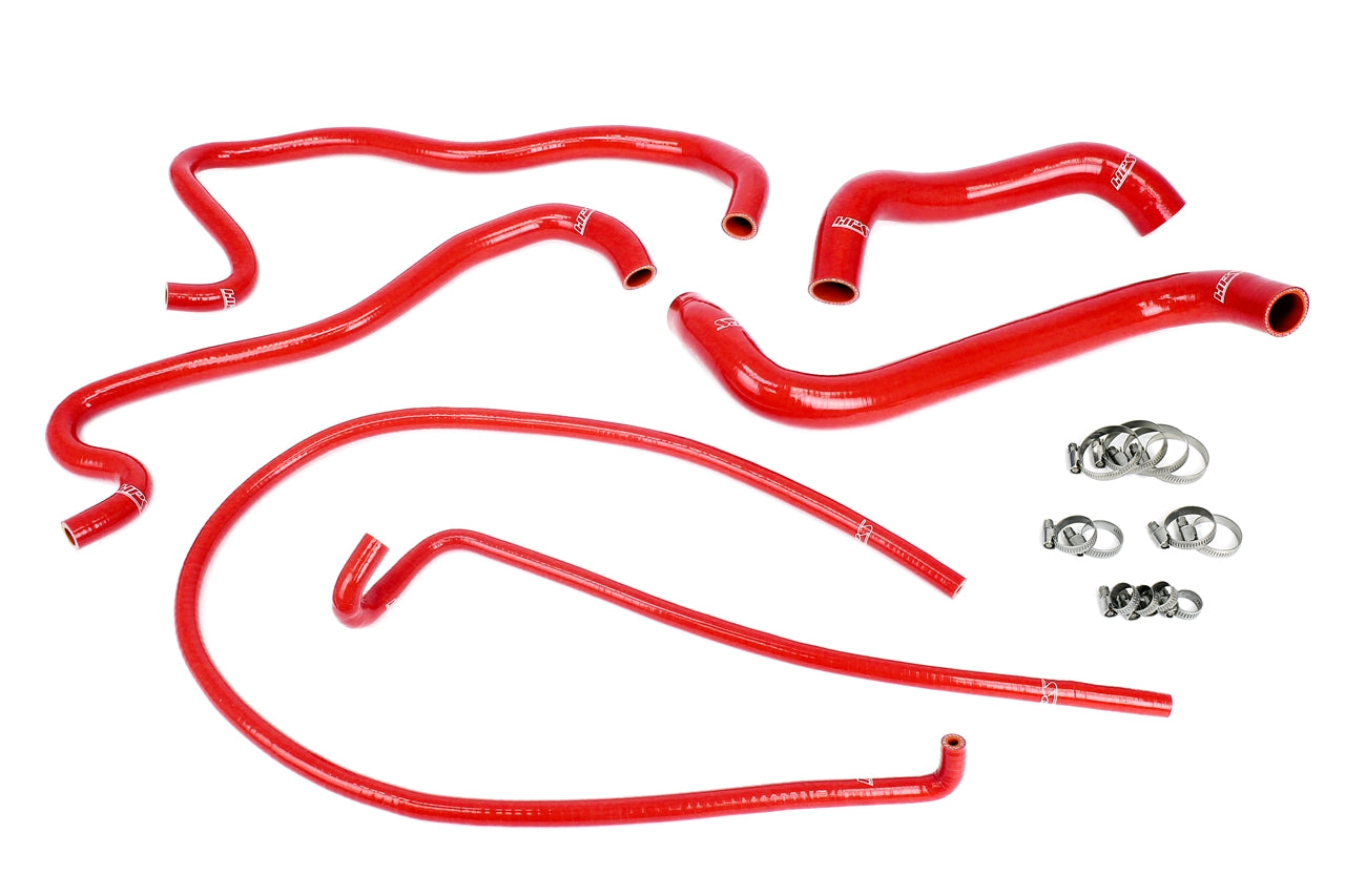 HPS Red Silicone Lower Upper Radiator Coolant Hose Kit 2008-2009 Pontiac G8 GT 6.0L V8 57-1861-RED